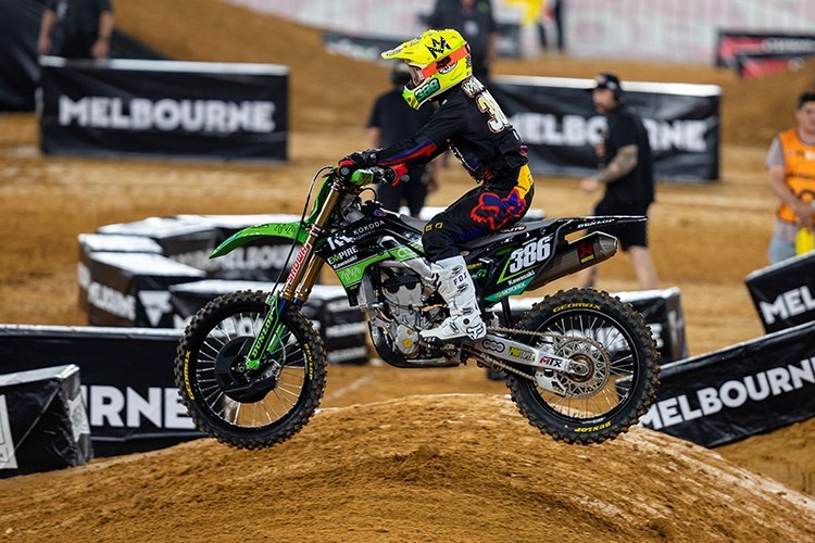2023 will be Yokoyama's second appearance in the Australian Supercross Championship | Photo: Foremost Media